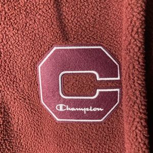 Champion Maroon Heritage Sherpa Hoodie Sz 2XL NWT